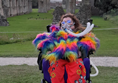 Picture of the reviewer at Glastonbury Abbey