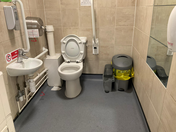 Picture of Dobbies Garden Centre, Gloucester accessible toilet