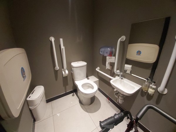 Image of a bathroom with a toilet and sink