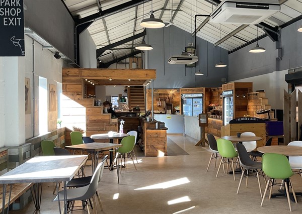 Image of a dining area.
