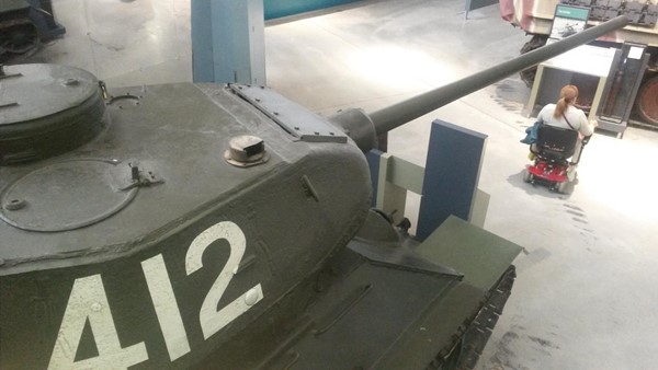 Photo of a tank.