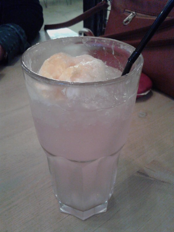 Pink Lemonade Ice Cream Float