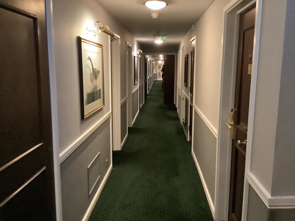 17 corridor back to reception