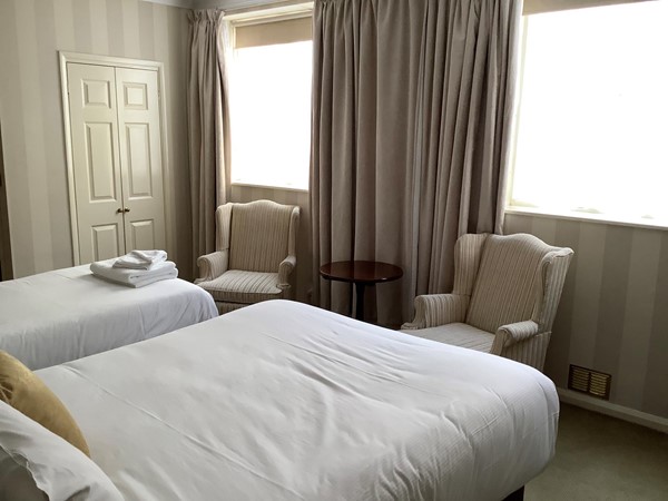 Picture of a double bed