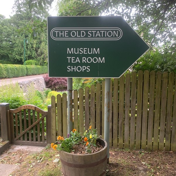 Picture of Tea Room sign