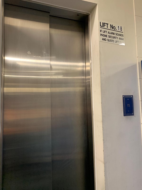 Lift to upper silent area and more books