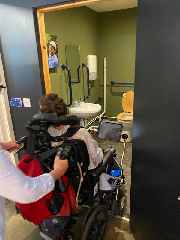 Image of an accessible toilet