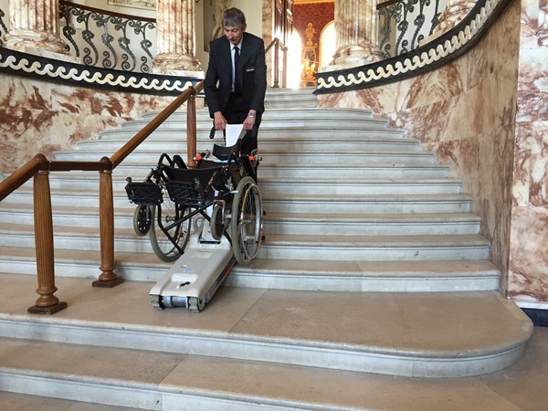 Picture of Holkham Hall stair climber