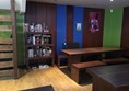 sitting areas for eating and playing games