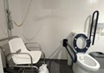 Image of a poolside wheelchair in the Changing Places toilet