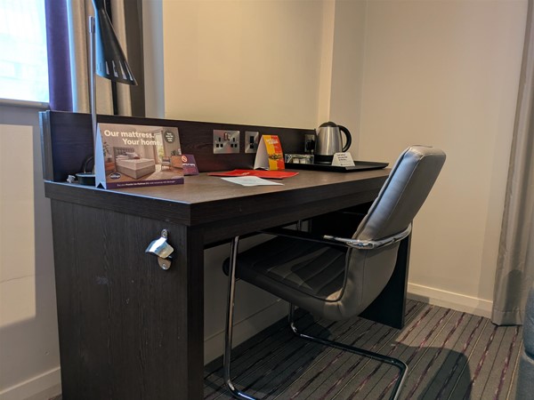 Image of desk and chair