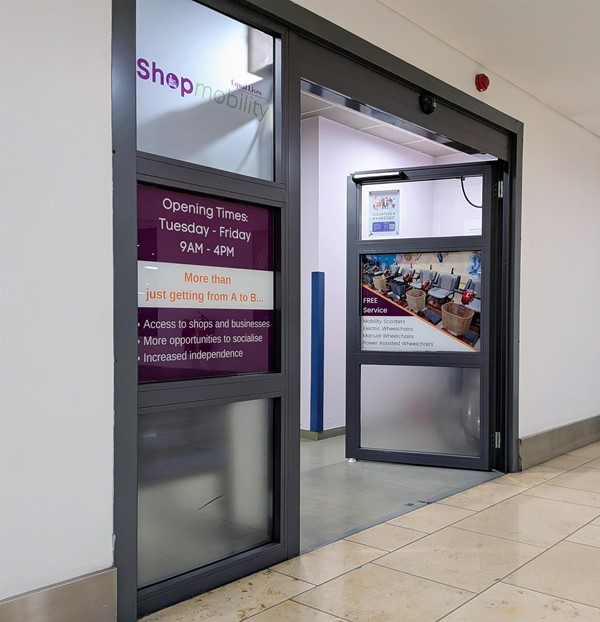Image of Shopmobility entrance