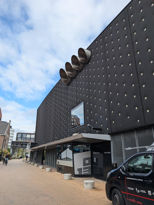 Another image of the outside of the venue