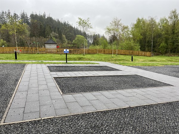 Image of disabled parking spaces