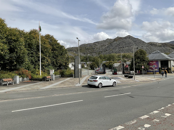 Blaenau town centre