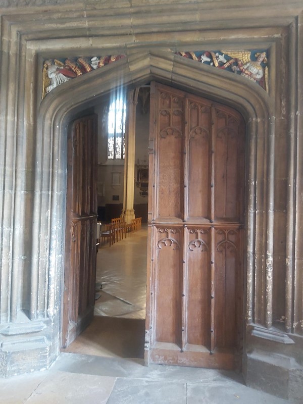 Magdalen College doorway