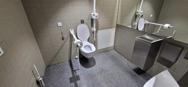 Image of an accessible toilet