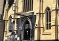 Outside Church