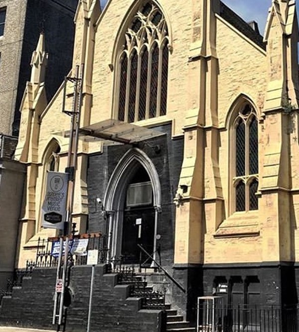 Outside Church