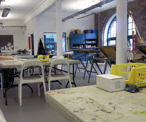 Part of the Project Ability studios on the 3rd floor