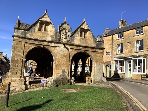Just past the “market hall”