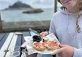 Image of a person with scones