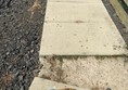 Pavement down to the paddock (with the deep gravel at the side)
