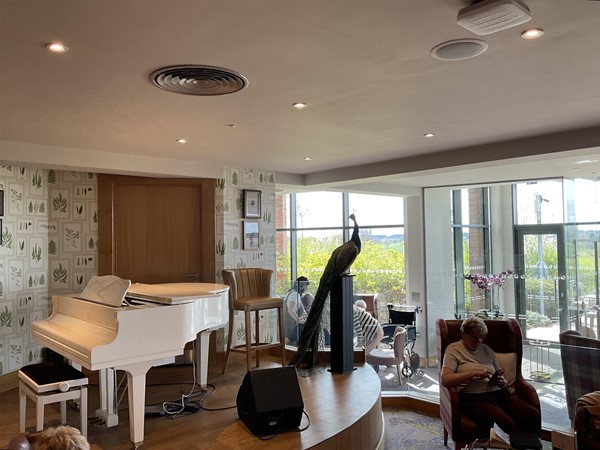 When the bottom gets sore, take a stroll across the hall and visit the Brasserie32 for a light lunch, or further drinks, the choice is yours, you are on holiday.