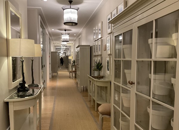 Image of a shelved corridor