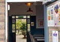 Image of a cafe doorway
