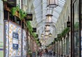 Image of walkway through the shopping arcade