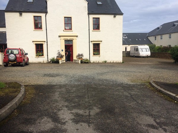 Frontage of property