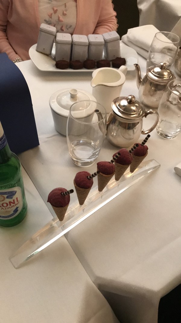 Final course - mini sorbets