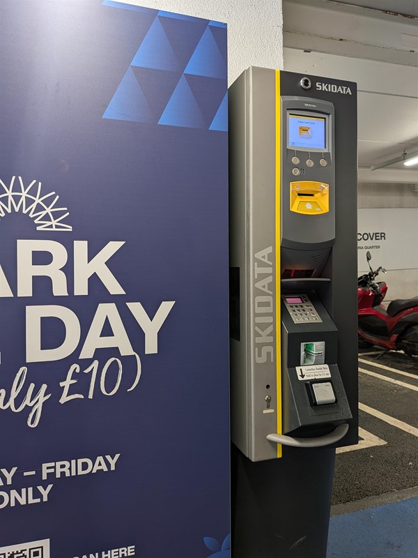 image of payment machine