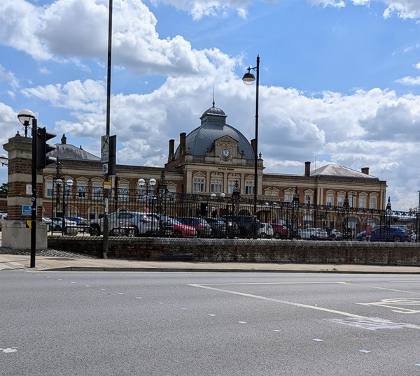 Image of Norwich Train Station from the outside