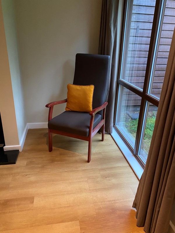 Chair by a window