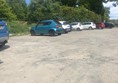 Image of the car park at Backmuir Woods.
