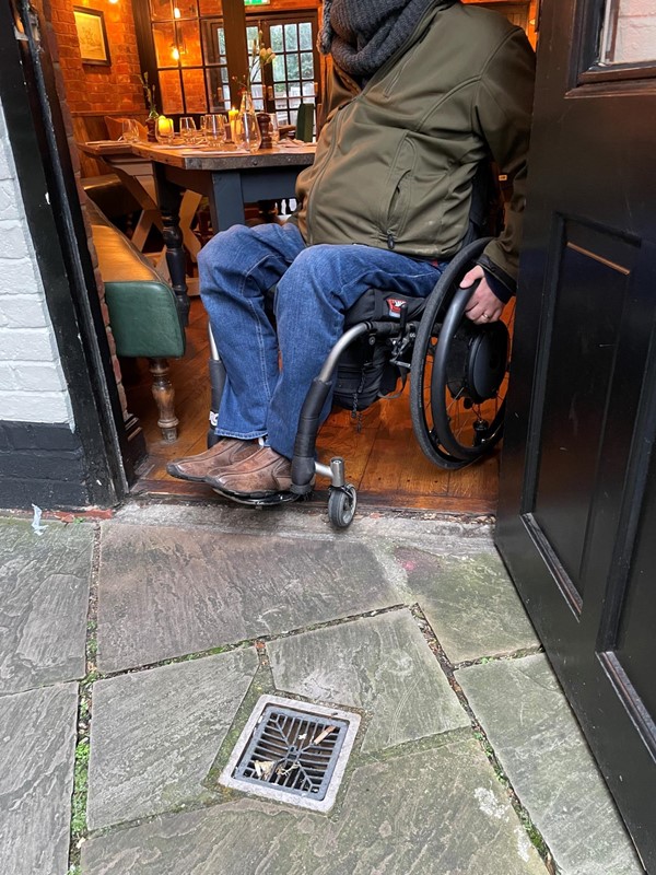 Pub entrance