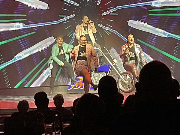 Image of people on stage