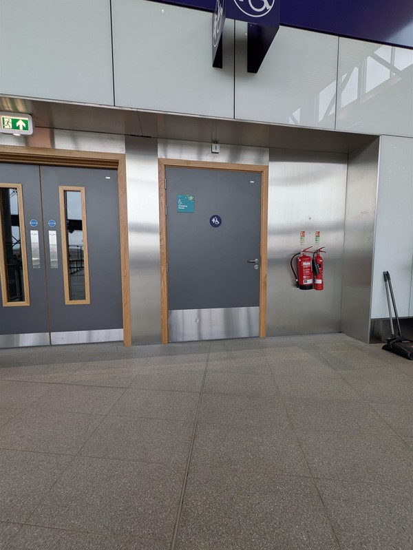 Image of door to the Changing Places toilet