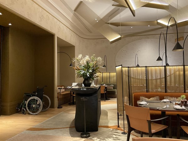 Image of a dining area