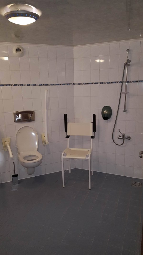 Bathroom inside accessible rooms