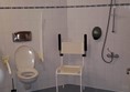 Bathroom inside accessible rooms