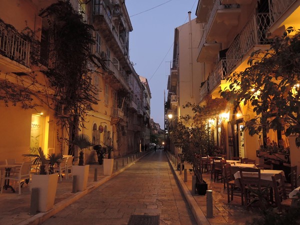 Old Town at night