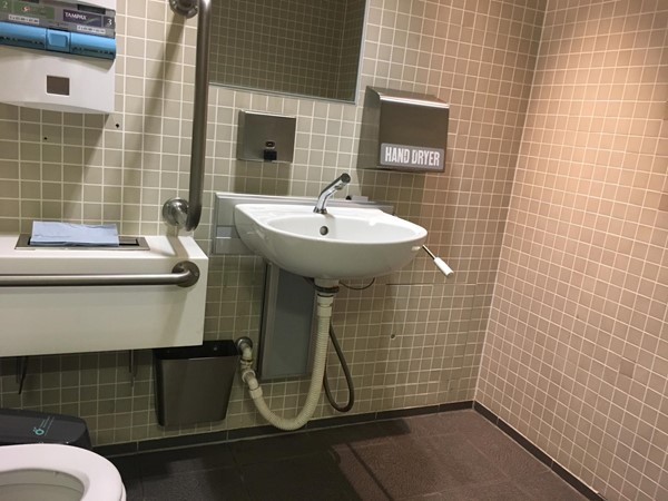 Accessible loo.