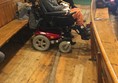 New wheelchair accessible pews
