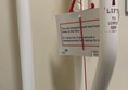 Picture of the red cord with Red Cord Card in place