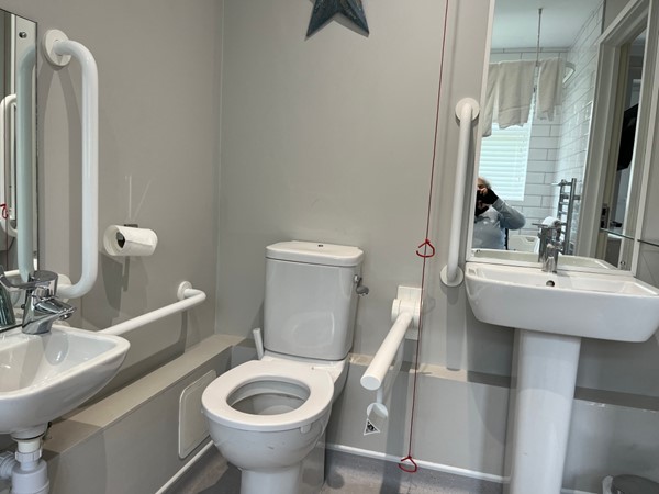 Image of an accessible toilet