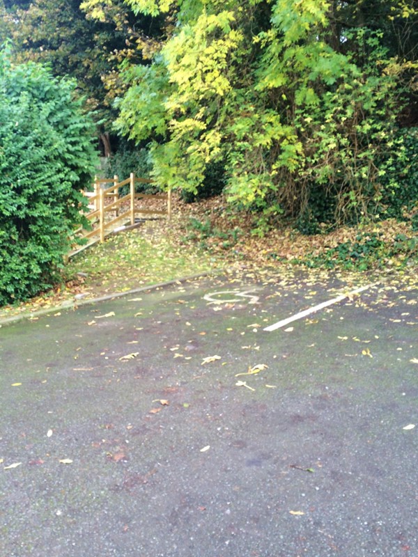 Photo of car park.