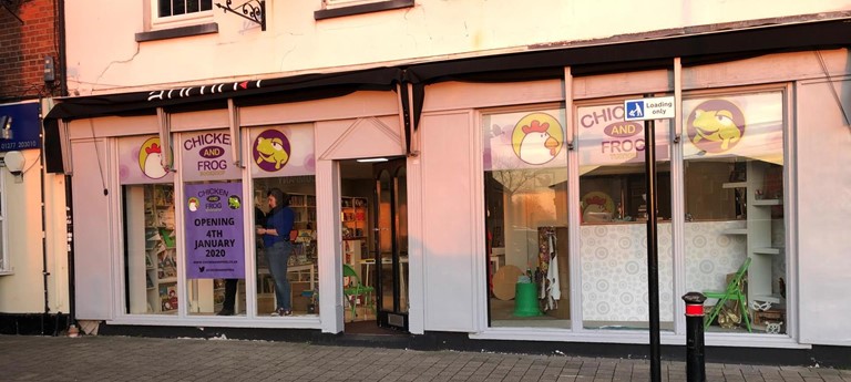 Chicken and Frog Bookshop